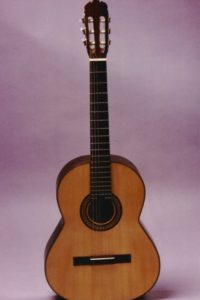 Gitarrenbau Christian Stoll: 1984: Klassikgitarre - Aus diesem Modell entwickelte sich im Laufe der Jahre die Classic Line Pro