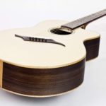 stahlsaiten western steel string gitarre IQ Bevel fanned frets