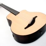 akustik bass ukulele fanned frets faecherbuende multiscale zargenschallloch tonabnehmer