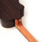 akustik bass ukulele fanned frets faecherbuende multiscale zargenschallloch tonabnehmer palisander