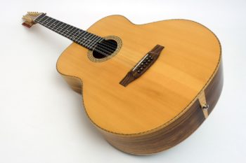 gebrauchte 12-string zwölfsaitige gitarre vollmassiv handgebaut stoll
