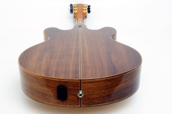 gebrauchte stoll stahlsaiten gitarre double cut tonabnehmer custom