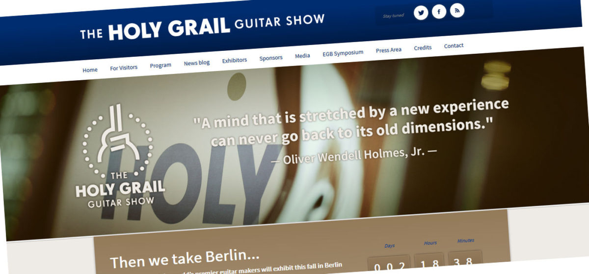 Holy Grail Guitar Show