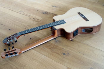 Doppelhals-Wendegitarre Stahlsaiten - Klassik
