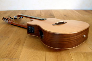 Doppelhals-Wendegitarre Stahlsaiten - Klassik