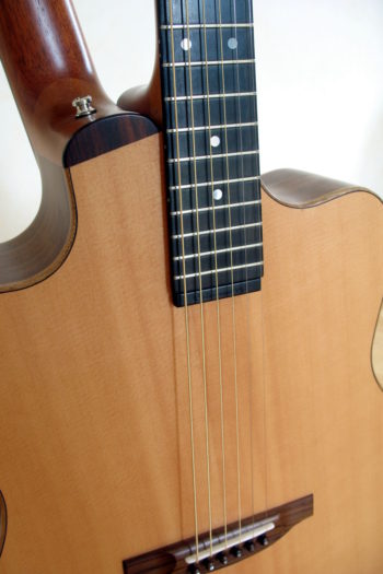 Doppelhals-Wendegitarre Stahlsaiten - Klassik