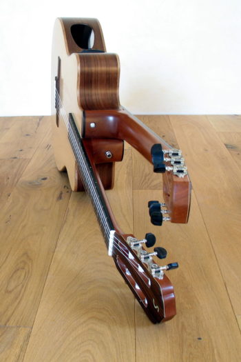 Doppelhals-Wendegitarre Stahlsaiten - Klassik