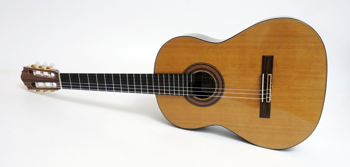 Konzertgitarre mit Cutaway Haselfichtendecke classic line I
