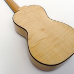 Ahorn professionelle solisten konzert ukulele gitarrenbauer fichtendecke