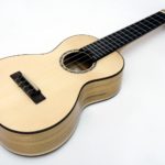 walnut spruce professional soloist concert ukulele luthier