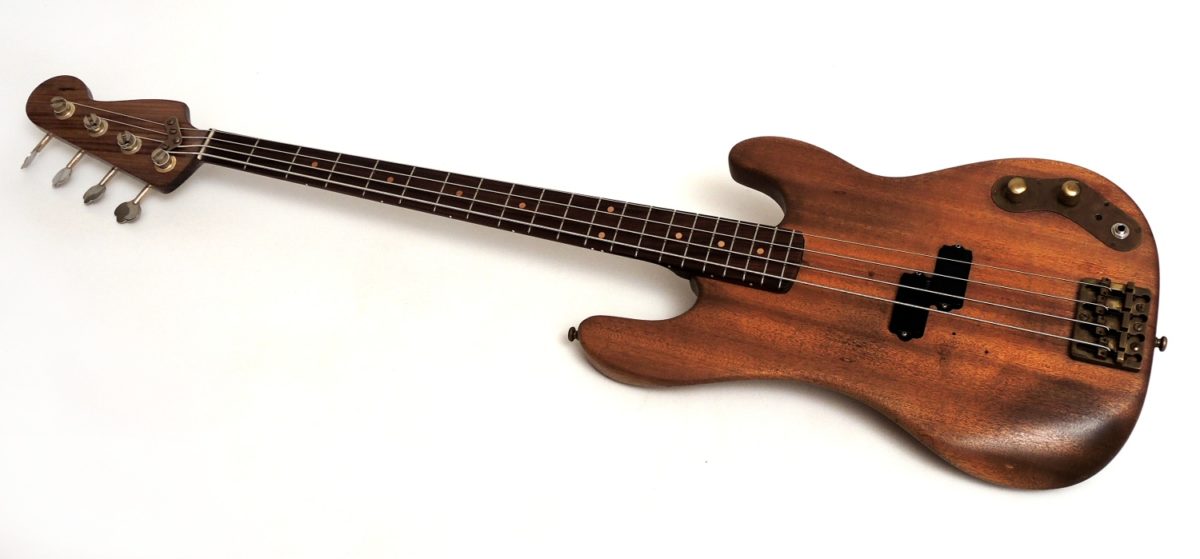 Schecter / Krempel E-Bass gebraucht Gitarrenbauer überarbeitet