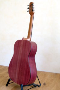 Stahlsaiten-Gitarre Amaranth/Veilchenholz