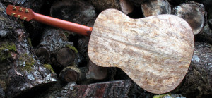 Stahlsaiten Gitarre spalted Mango: Ambition - Boden