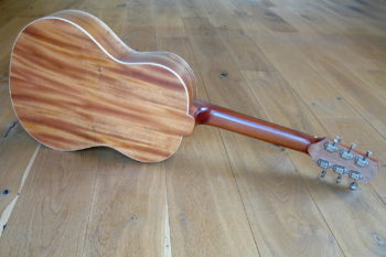 Steelstring Reisegitarre Vollmahagoni spalted Pt69 travel