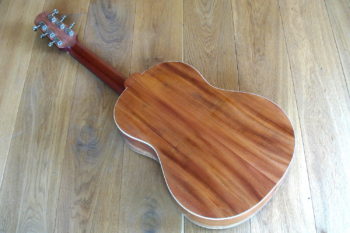 Steelstring Reisegitarre Vollmahagoni spalted Pt69 travel