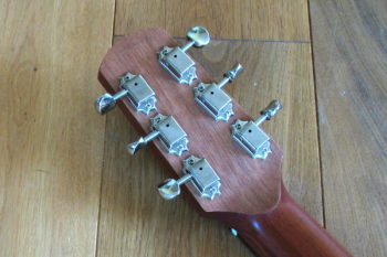 Steelstring Reisegitarre Vollmahagoni spalted Pt69 travel