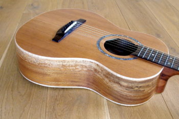 Steelstring Reisegitarre Vollmahagoni spalted Pt69 travel