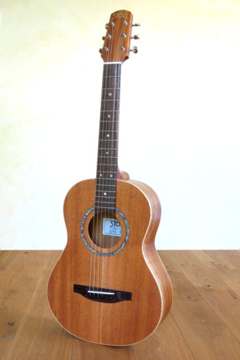 Steelstring Reisegitarre Vollmahagoni spalted Pt69 travel