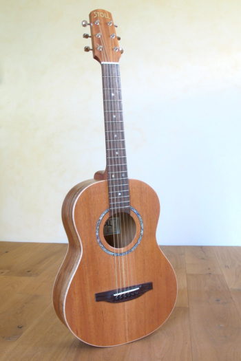 Steelstring Reisegitarre Vollmahagoni spalted Pt69 travel