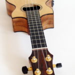 Ukulele Mango doppel-cutaway Angus