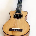 Ukulele Mango doppel-cutaway Angus