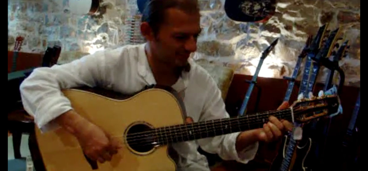 video Western Stahlsaitengitarre stoll Ambition Fingerstyle Dimitris Makris