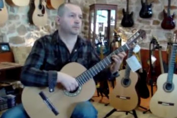 Video Klassikgitarre Estudio Custom Alexis Bagias: Study No. 5 Fernando Sor