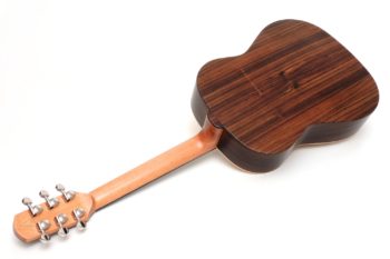 12 fret acoustic guitar rosewood 63 scale butternought stoll luthier