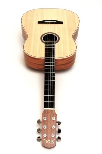 12 fret acoustic guitar mahogany 63 scale butternought stoll luthier