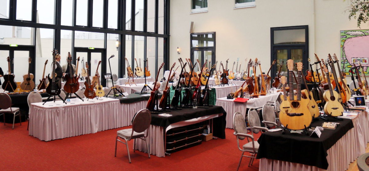 Christian Stoll Exhibitor at Holy Grail Guitar Show