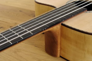 IQ Acoustic Bass 5 string semi fretless - fret board