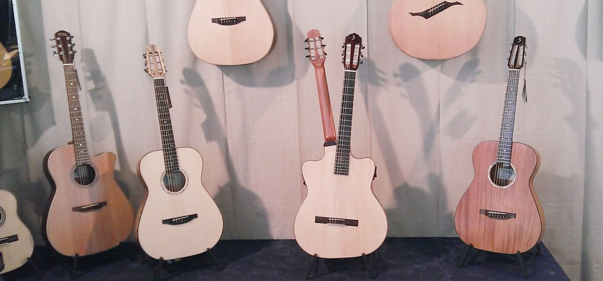 Frankfurt Musikmesse 2014 booth Stoll Guitars