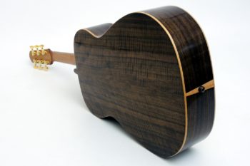 triple sound hole acoustic guitar laurel lutz spruce luthier