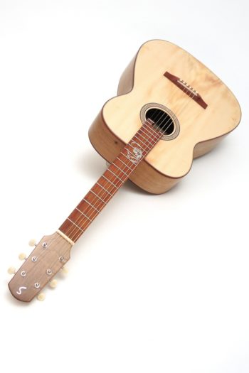 Steel String Guitar Cider Barrel Oak Spruce fingerstyle