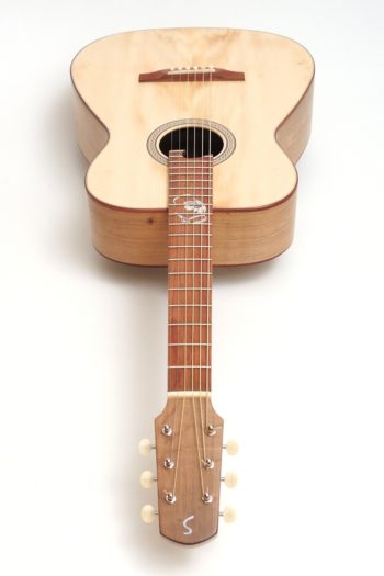 Steel String Guitar Cider Barrel Oak Spruce fingerstyle