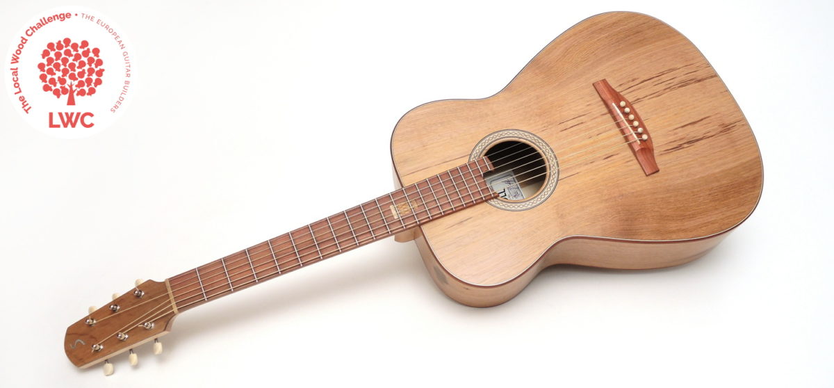 Fingerstyle guitar cider barrel oak luthier Stoll