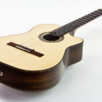 crossover nylon string Guitar Cutaway indian walnut cedar