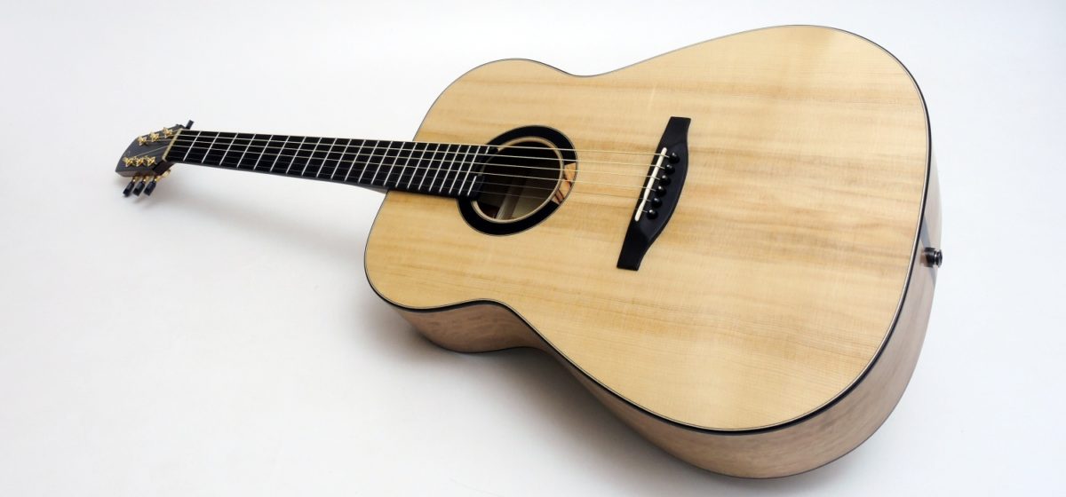 left hand acoustic guitar tamarind luthier handmade