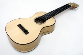soloist concert ukulele professional black locust luthier