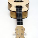walnut spruce soloist concert ukulele professional luthier