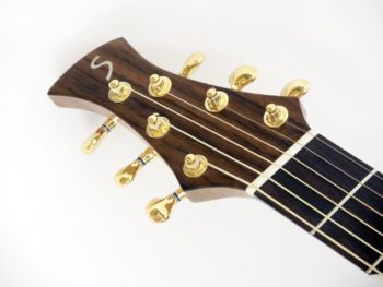 Mini jumbo rosewood multi scale fanned frets cutaway