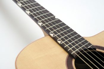 Mini jumbo rosewood multi scale fanned frets cutaway