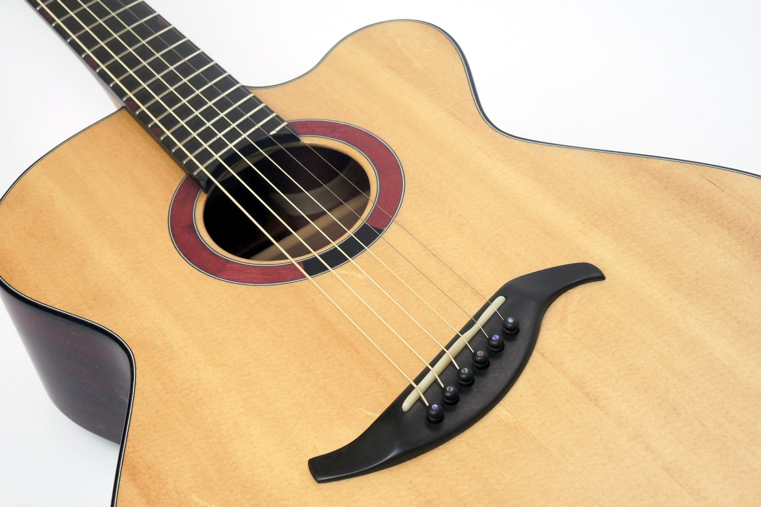 Purple heart acoustic guitar hotsell