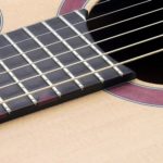 Mini jumbo purple heart amaranth violet wood multi scale fanned frets cutaway