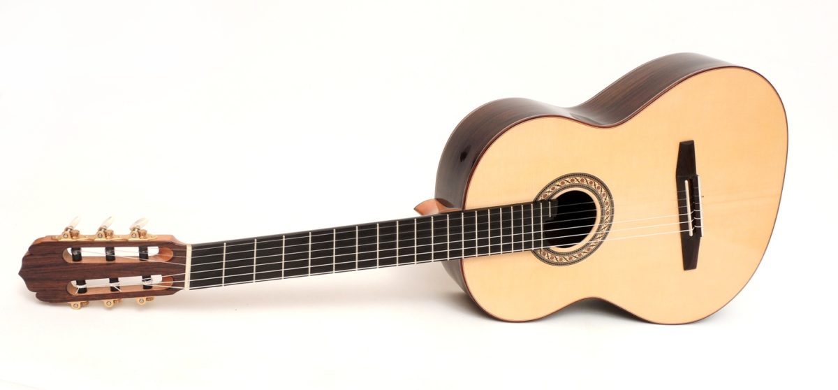 classical fanned fret soloist guitar multi scale luthier stoll