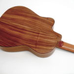 crossover nylon string Guitar Cutaway indian walnut cedar