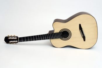 crossover nylon string guitar Alegra Laurel with fanfrets