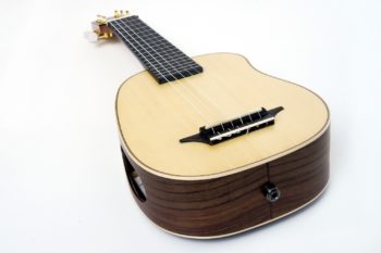 classic Octave Travel Guitar rosewood spruce side sound port