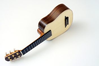 classic Octave Travel Guitar rosewood spruce side sound port