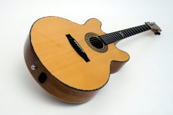 Lucille Double Cut Custom Acoustic Guitar abalone